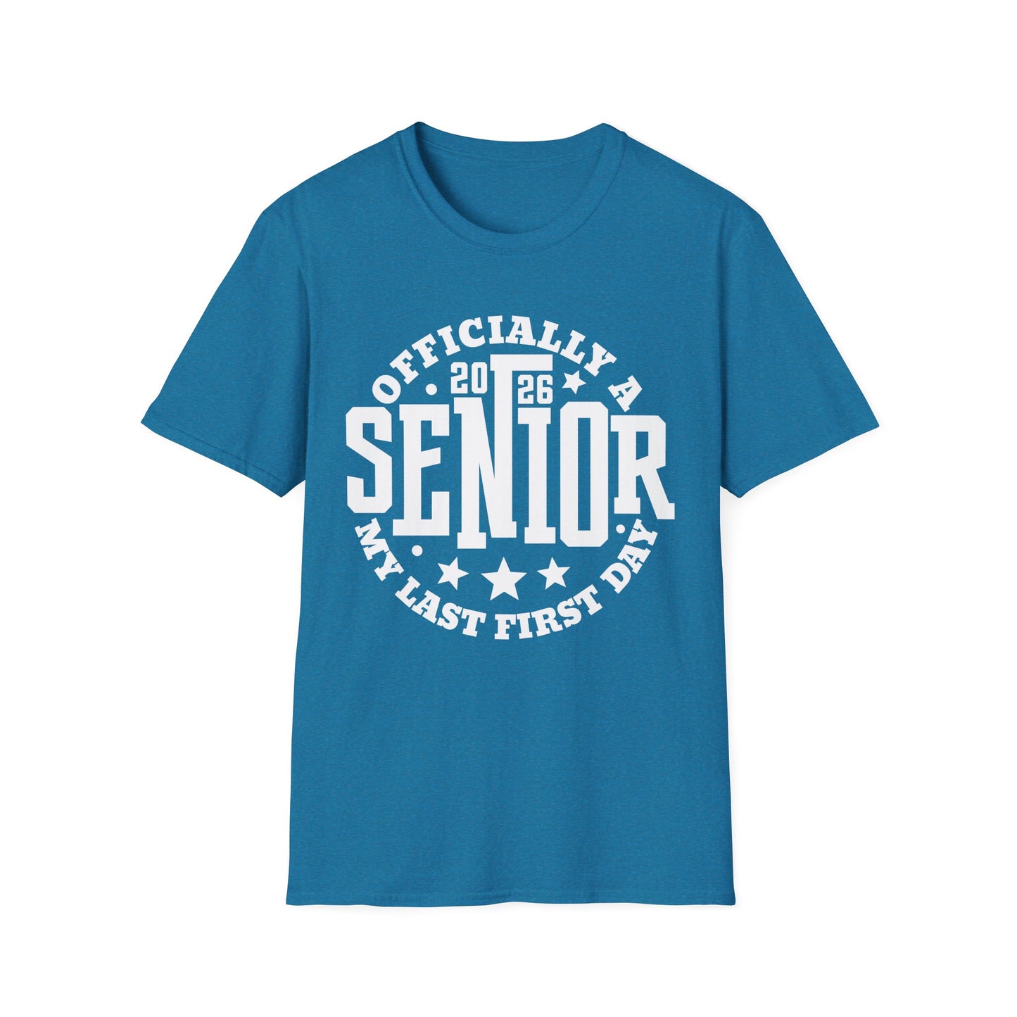 Officially a Senior 2026 Unisex Softstyle T-Shirt | Last First Day Shirt, Graduation Gift, Class of 2026 Tee, Senior Year Celebration, Back [...]