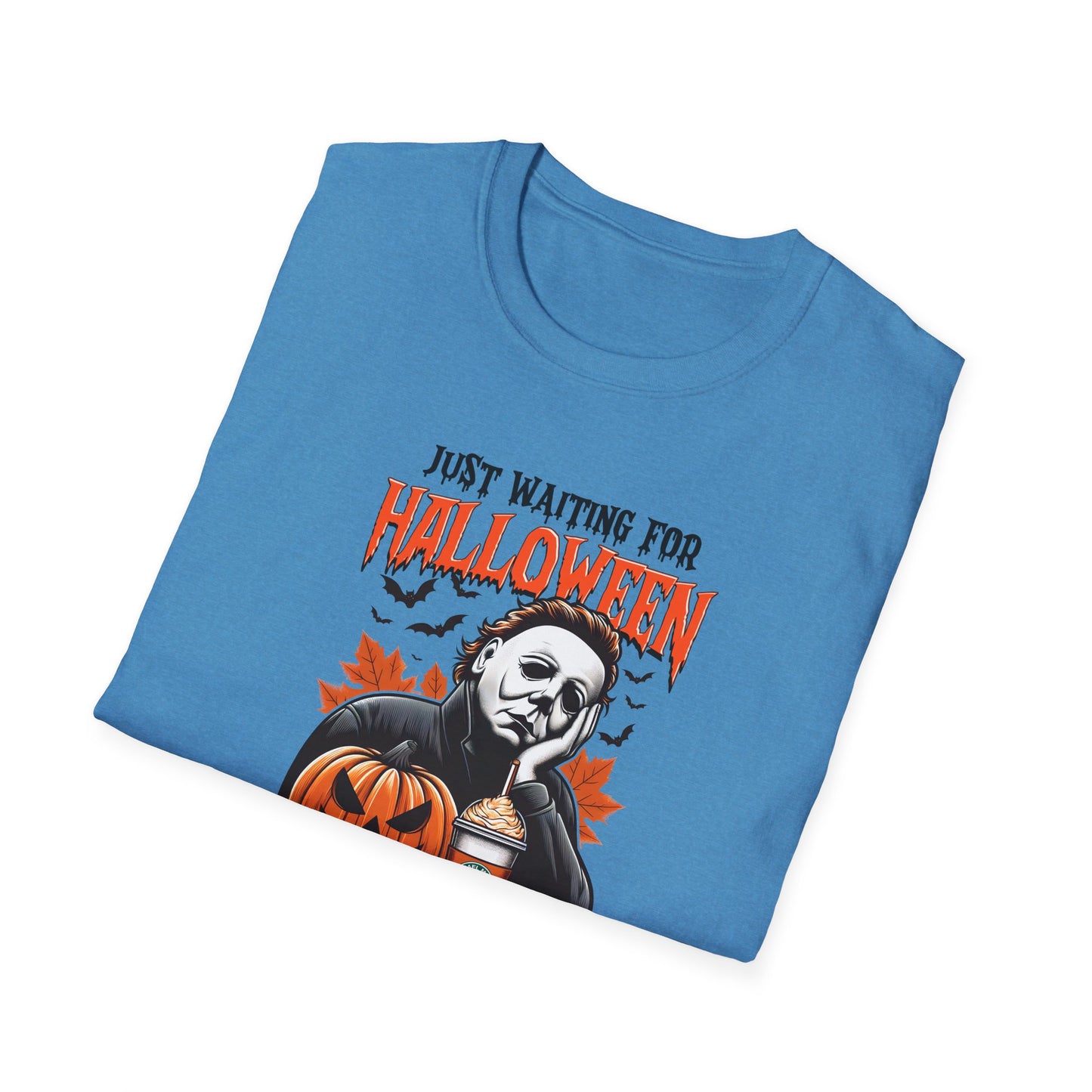 Patiently waiting for Halloween Unisex Softstyle T-Shirt