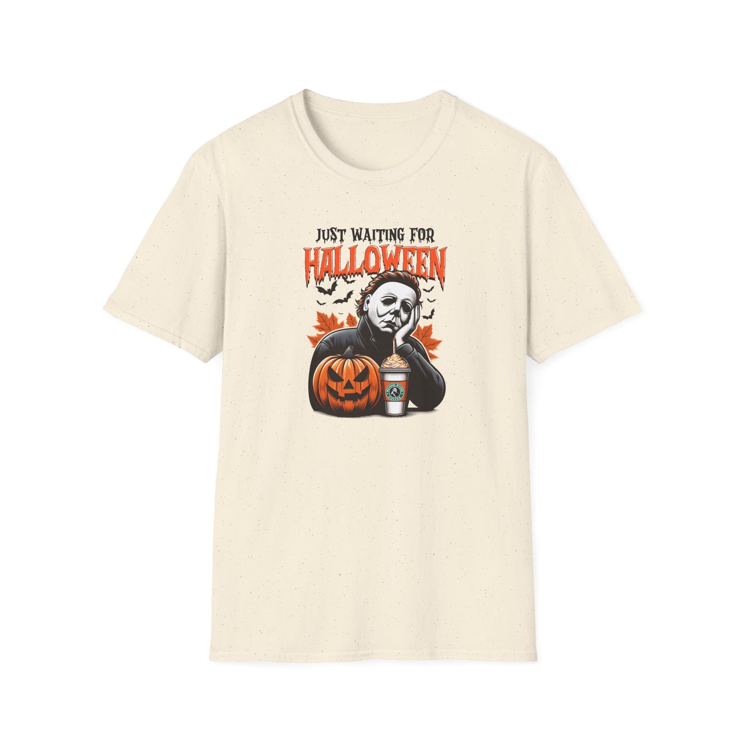 Patiently waiting for Halloween Unisex Softstyle T-Shirt