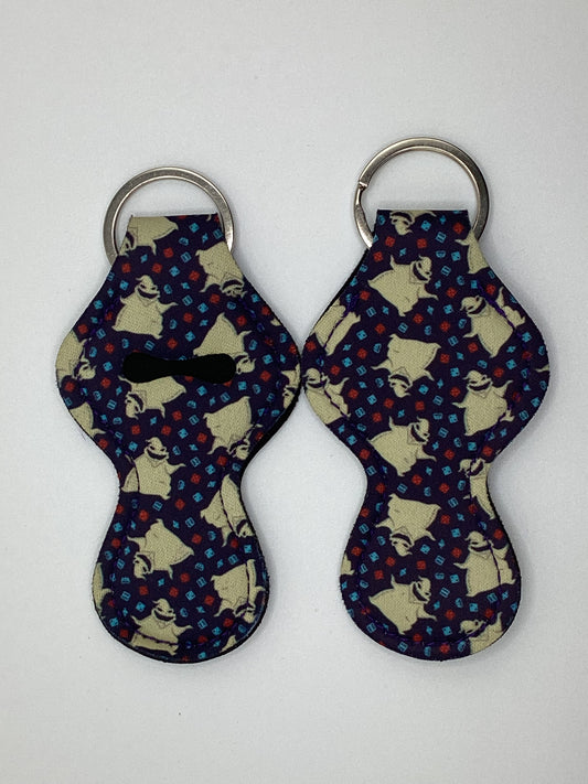 Oogie, NBC, Nightmare,Neoprene Chapstick Holder Keychain