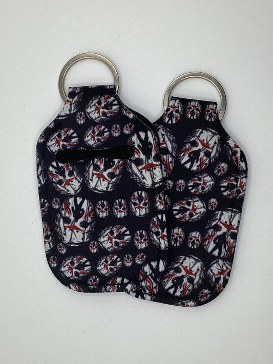 Jason, Spooky, HalloweenNeoprene Hand Sanitizer Holder
