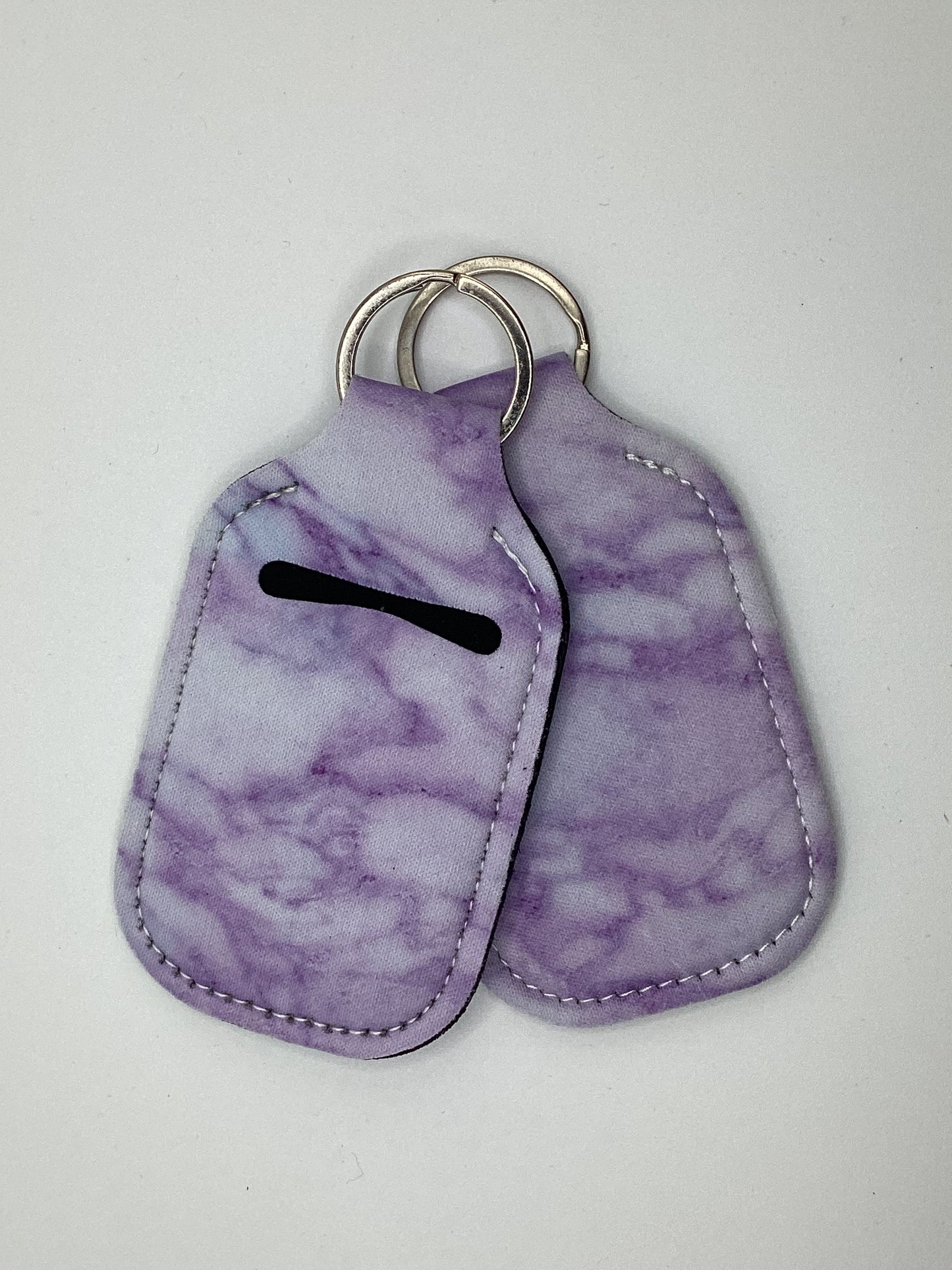 Purple marble Neoprene Hand Sanitizer Holder