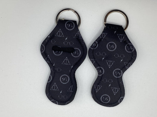 Harry Potter Muggle Neoprene Chapstick Holder Keychain