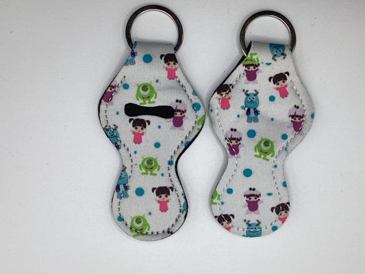 Monsters Inc., Neoprene Chapstick Holder Keychain