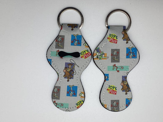 Toys at Play, Story, Neoprene Chapstick Holder Keychain