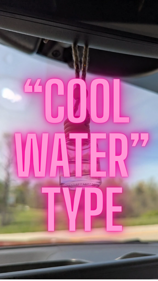 Cool Water type Oil Diffuser Car Air Freshener, 4-6weeks scent