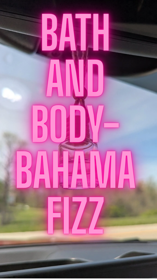 Bahama Fizz Oil Diffuser Car Air Freshener, 4-6weeks scent
