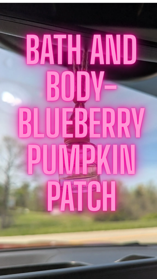 Blueberry Pumpkin Patch Oil Diffuser Car Air Freshener, 4-6weeks scent