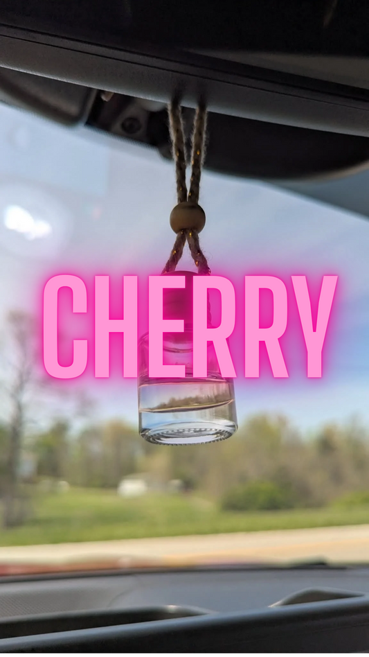 Cherry Oil Diffuser Car Air Freshener, 4-6weeks scent