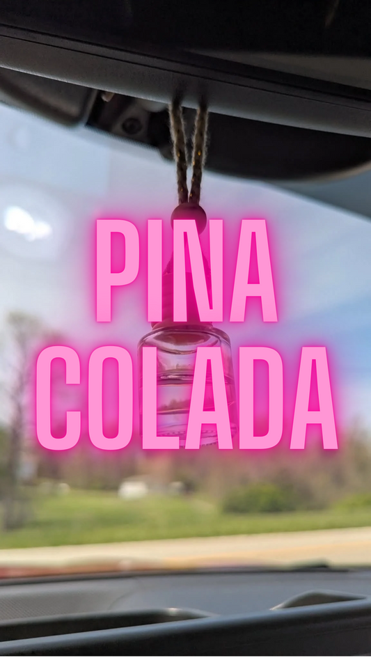 Pina Colada Oil Diffuser Car Air Freshener, 4-6weeks scent