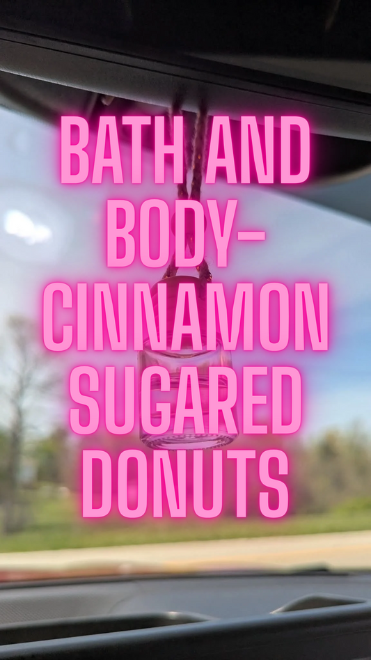 Cinnamon Sugared Donut Oil Diffuser Car Air Freshener, 4-6weeks scent