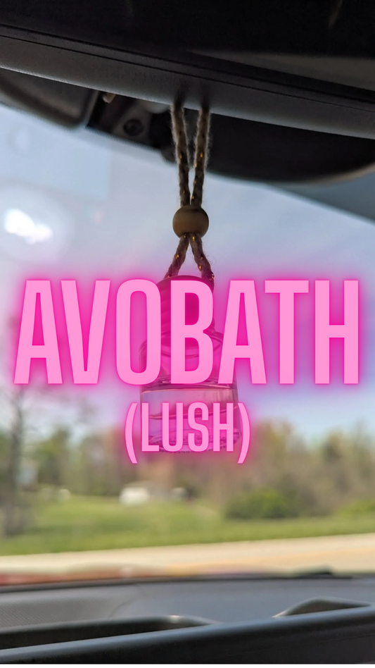 Avobath - Lush Oil Diffuser Car Air Freshener, 4-6weeks scent