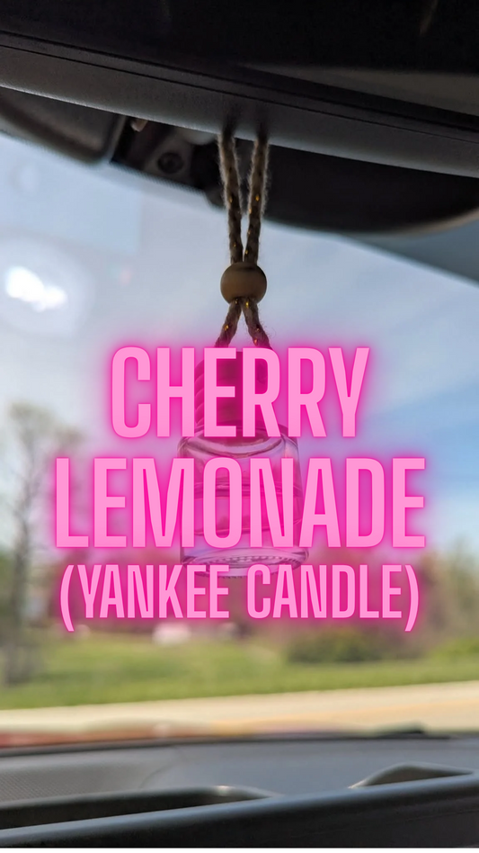 Cherry Lemonade (Yankee Candle) Oil Diffuser Car Air Freshener, 4-6weeks scent