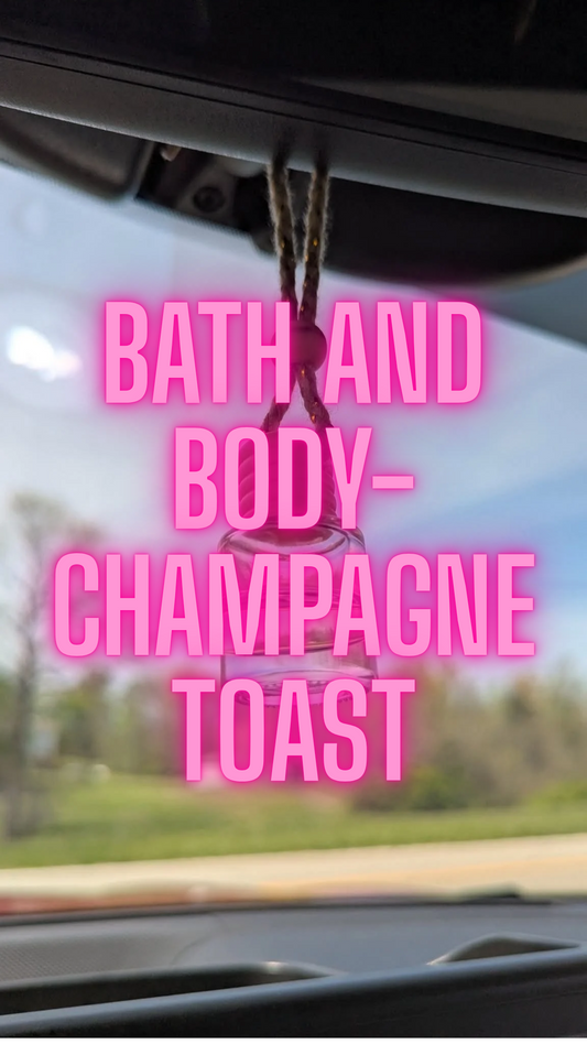 Champagne Toast Oil Diffuser Car Air Freshener, 4-6weeks scent