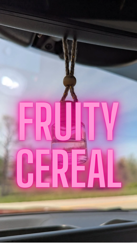 Fruity Cereal Oil Diffuser Car Air Freshener, 4-6weeks scent