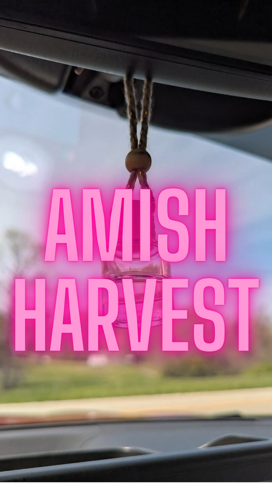 Amish Harvest Oil Diffuser Car Air Freshener, 4-6weeks scent