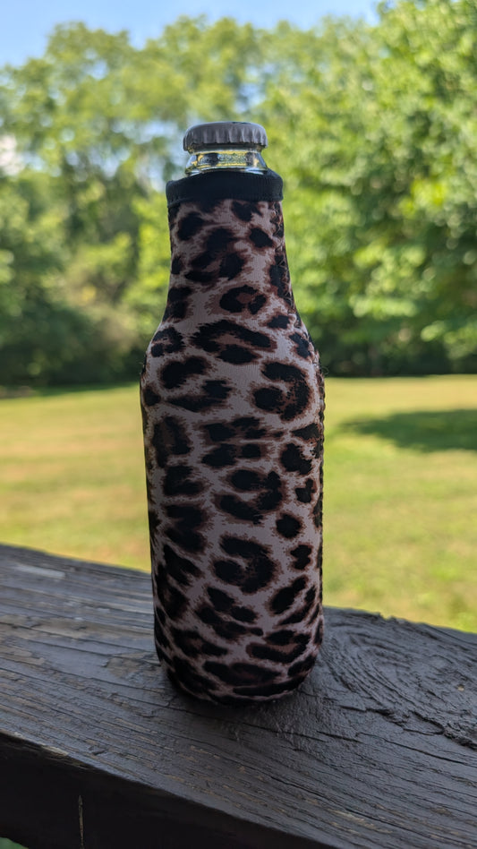 Cheetah/ Leopard Bottle Holder